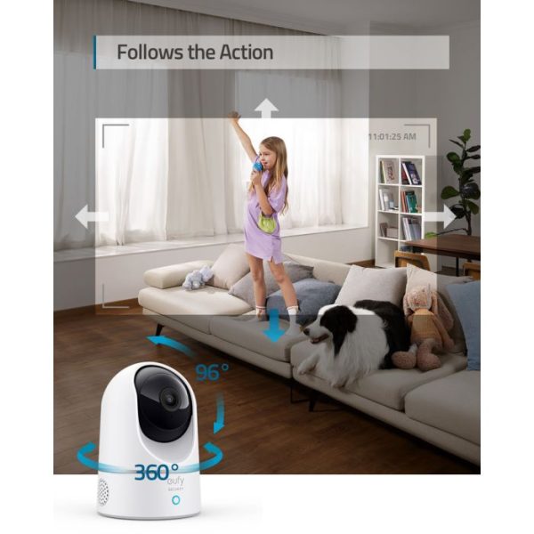 Anker Eufy security Pametna notranja kamera 2K 360° - slika 4