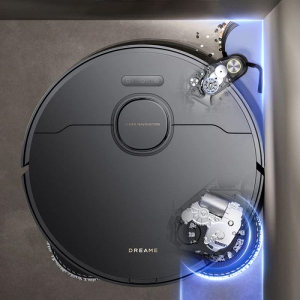 Dreame X40 Ultra robotski sesalnik s samopraznilno postajo, bel - slika 3