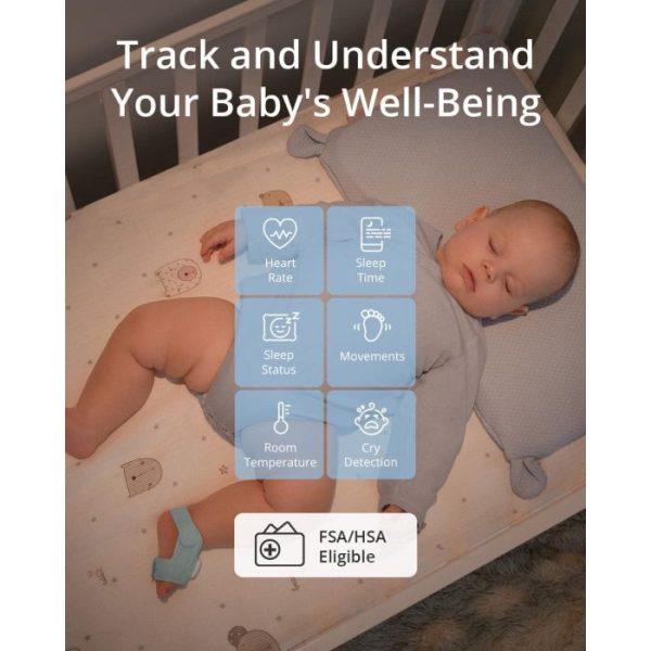 Eufy Security Baby S340 Pametna Nogavica za dojenčka - slika 4