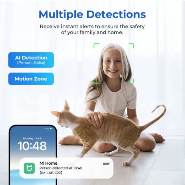 IMILAB C22 3K Wi-Fi notranja kamera - slika 4