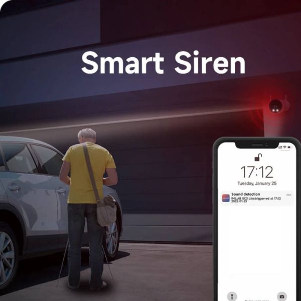 IMILAB EC3 Lite 2K Wi-Fi zunanja varnostna kamera - slika 2