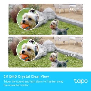 TP-LINK Tapo C420S2 2K QHD zunanja Wi-Fi varnostna kamera - set 2 kamer + Smart Hub