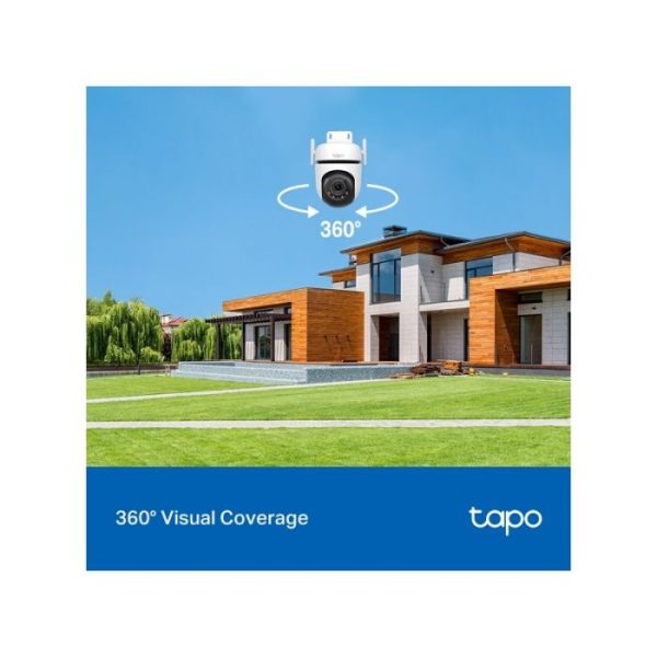 TP-LINK Tapo C520WS 2K QHD 360° Pan/Tilt zunanja Wi-Fi varnostna kamera - slika 2