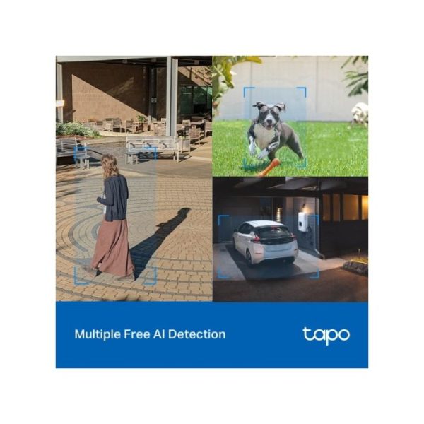 TP-LINK Tapo C520WS 2K QHD 360° Pan/Tilt zunanja Wi-Fi varnostna kamera - slika 3