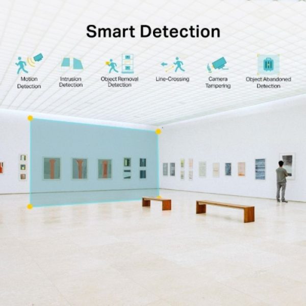 TP-LINK VIGI 2MP 2.8mm/4mm IR Dome mrežna kamera (do 1920x1080 30fps) - slika 3