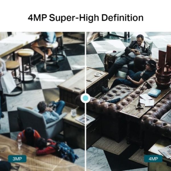 TP-LINK VIGI 4MP IR Dome mrežna kamera (do 2560 × 1440 H.265+ 30fps) - slika 2