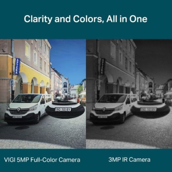 TP-LINK VIGI 5MP Full-Color Bullet mrežna kamera C350 2.8mm - slika 2