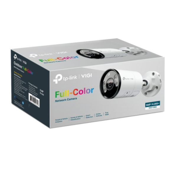 TP-LINK VIGI 5MP zunanja Full-Color Bullet mrežna kamera C355 4mm - slika 3