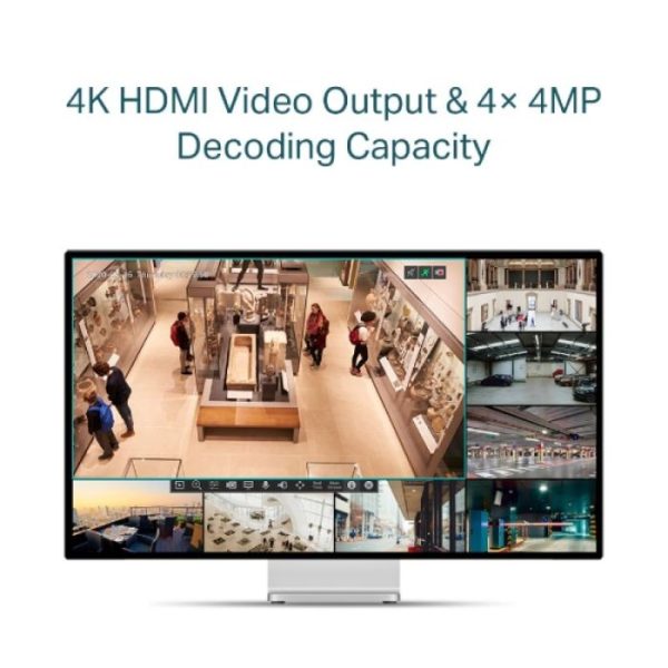 TP-LINK VIGI 8-kanalni omrežni video snemalnik PoE+ - slika 4